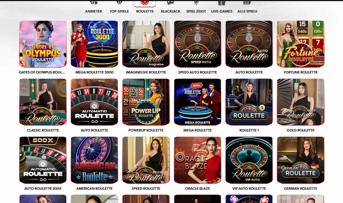 Betista Casino Roulette – Live-Tische mit echten Dealern